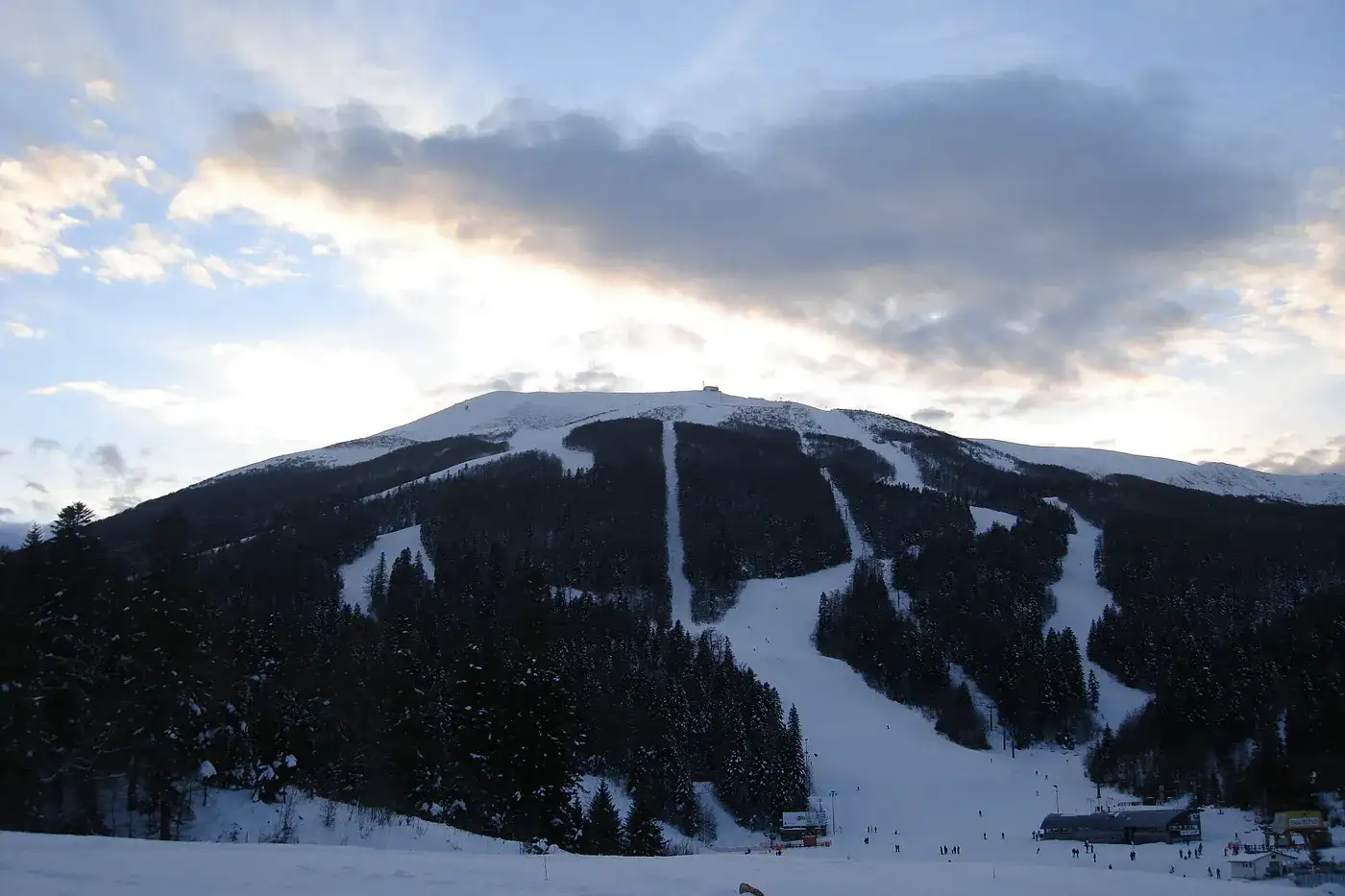 Bjelašnica, the other Olympic mountain near Sarajevo
