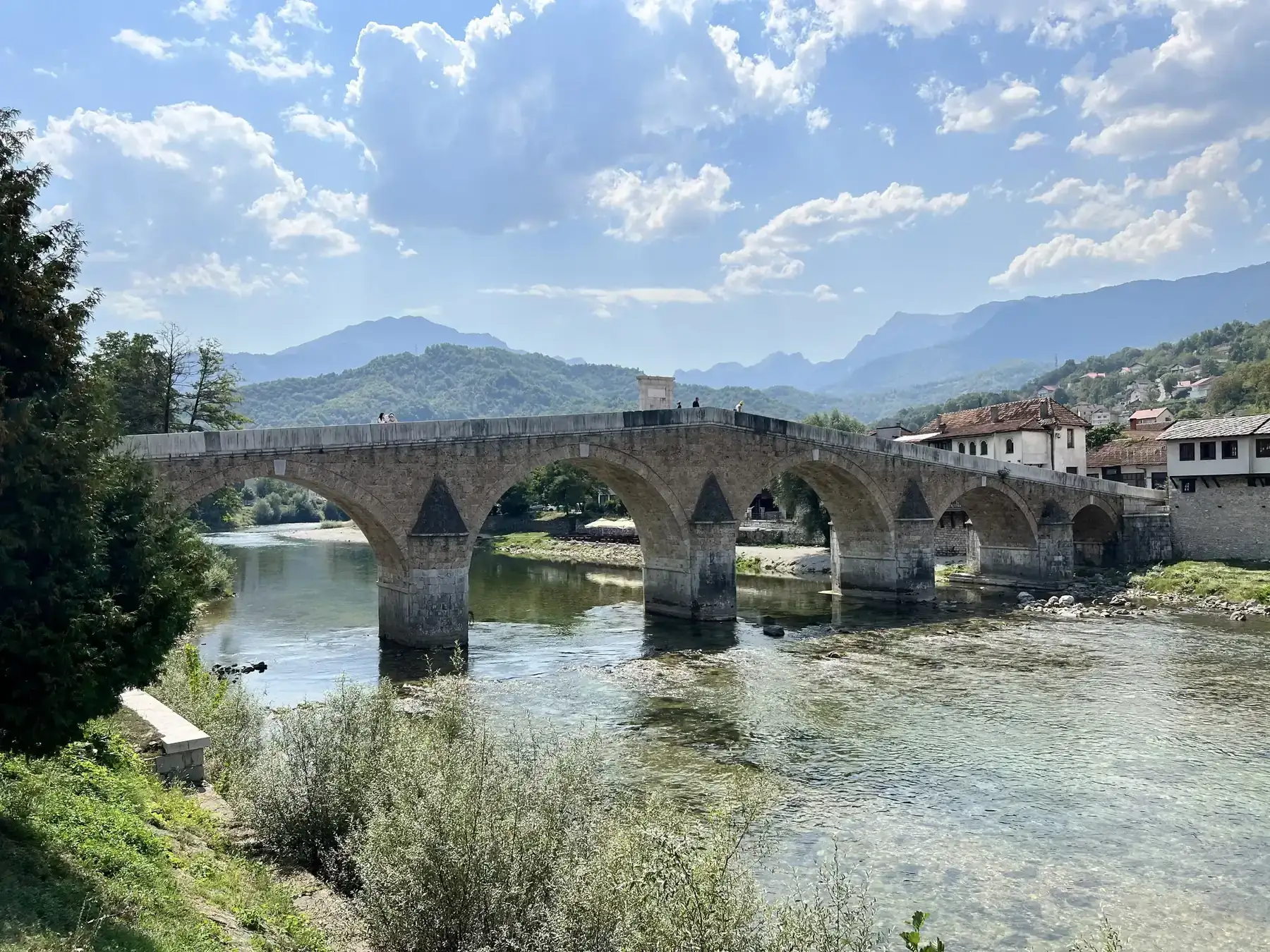 The Ottoman stone bridge in Konjic