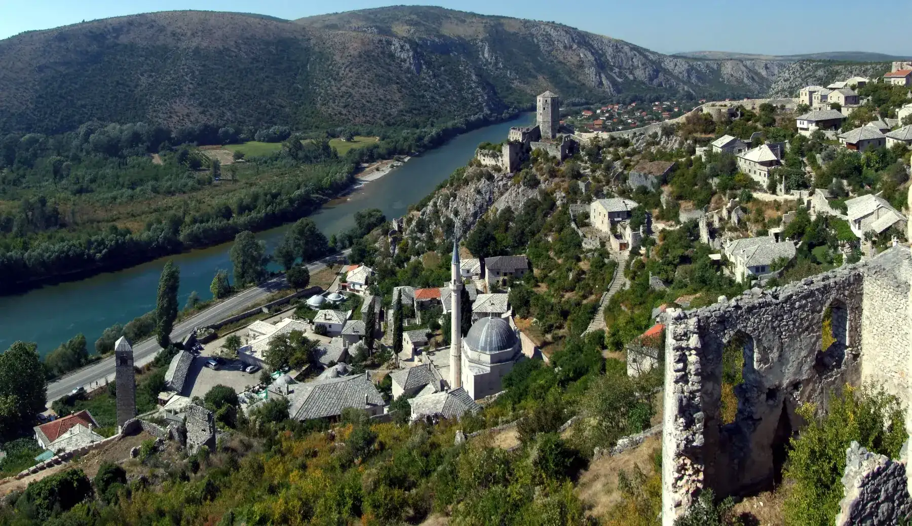 Počitelj above the Neretva