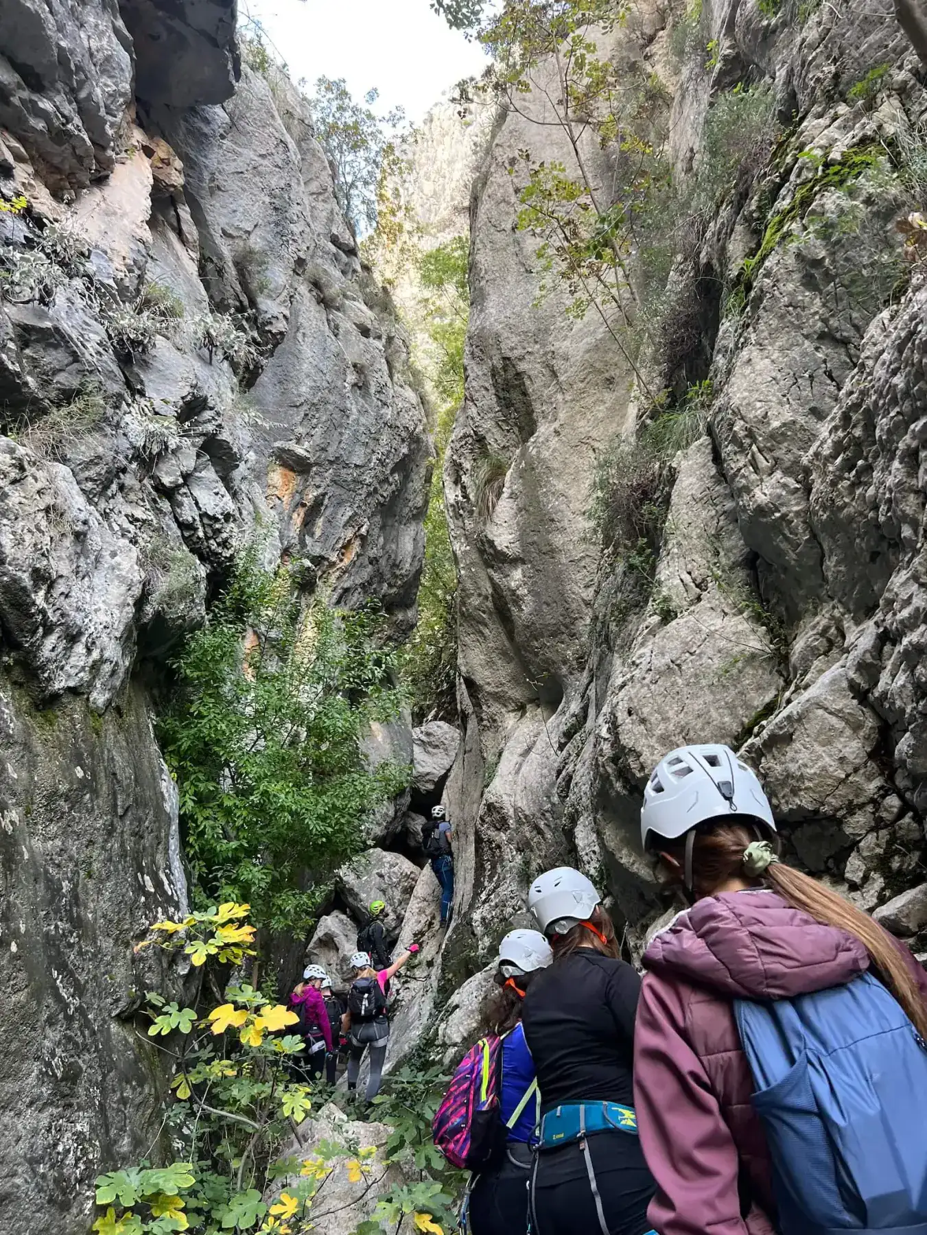 Via Ferrata Vulin Potok route detail 3 in Blagaj, Bosnia and Herzegovina, showing via ferrata terrain in Bosnia and Herzegovina.