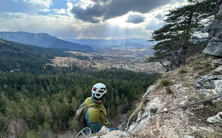 Via Ferrata Sokolov Put in Romanija Mountain, Bosnia and Herzegovina