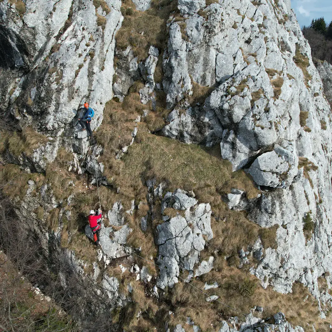 Ferata Bukovik u zaštićenom području Skakavac kod Sarajeva