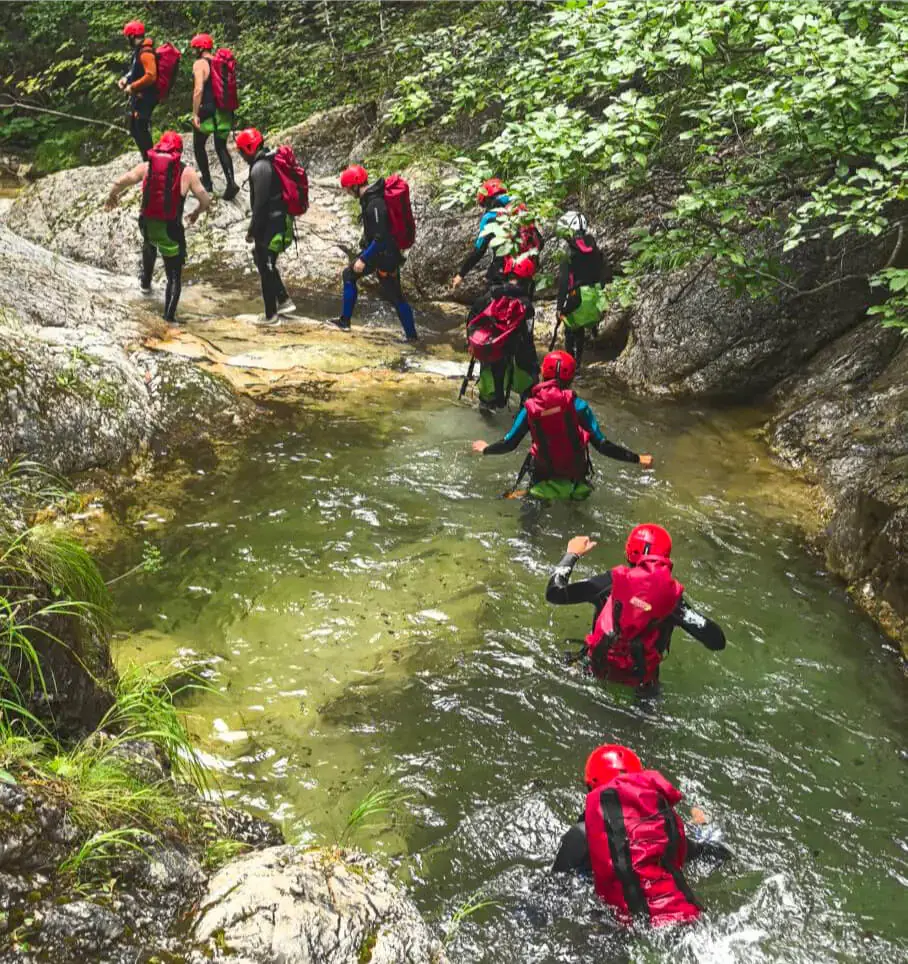 Canyoning Adventure route detail 3 in Jablanica, Bosnia and Herzegovina, showing canyoning terrain in Bosnia and Herzegovina.